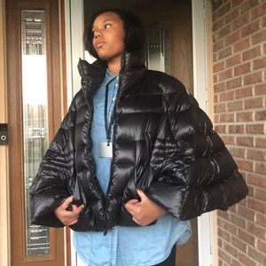 Preowned moncler poncho